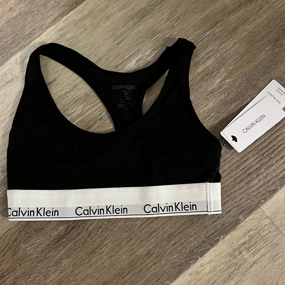 Brand new with tags black Calvin Klein bra